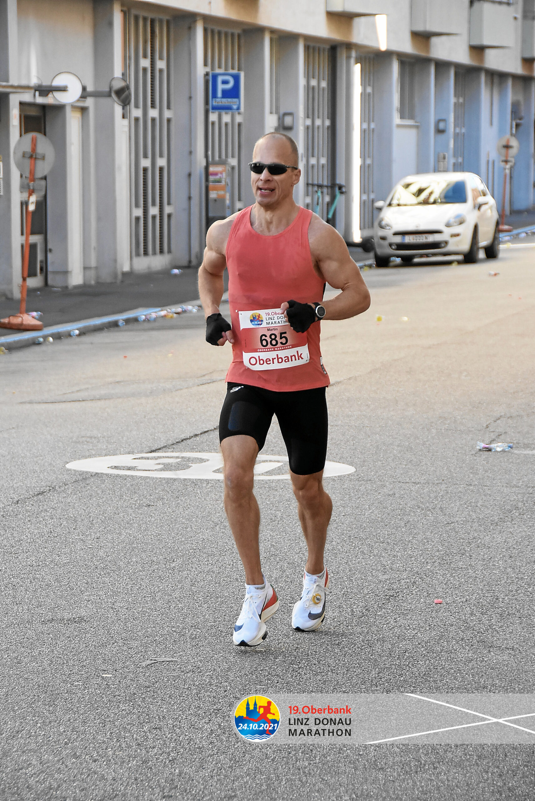  Linz marathon 2021 – Asphalt runner Illustration 